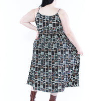 Breeze on my Genitals Dress Linen CUTE FISH