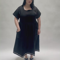 Linen Pammy Loosey Dress