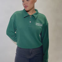 Museum of Modern Fart Polo Sweatshirt Forest