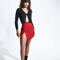 Menstrual Mess Mini Skirt