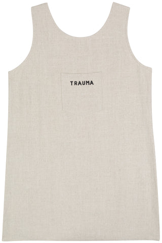 Artist's Toolbox Thick Linen Shift Dress