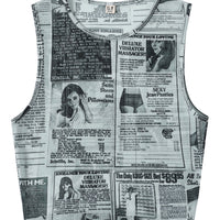 Back Pages Mesh Tank