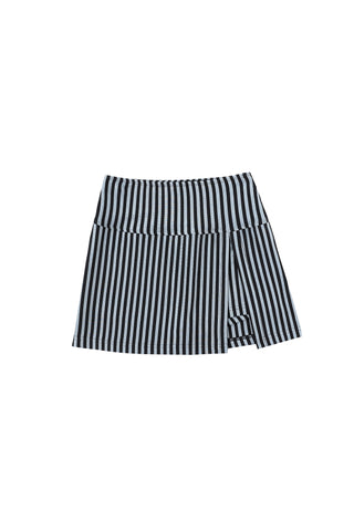 Mini Skort Blue Stripe