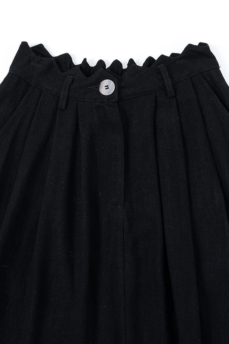 Lisa Linen Skirt Black
