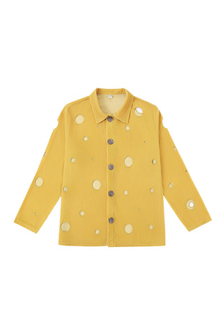 Unisex Swiss Cheese Velvet Jacket