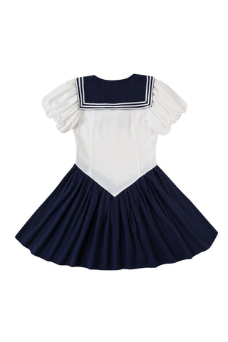 Soft Linen Sailor Moon Mini Dress