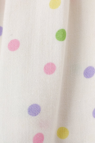 Tramp Stamp Mini Park Skirt Soft Linen Funfetti