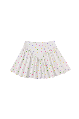 Mini Park Skirt Soft Linen Funfetti