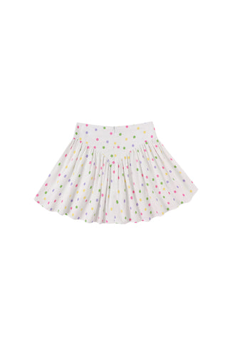 Mini Park Skirt Soft Linen Funfetti
