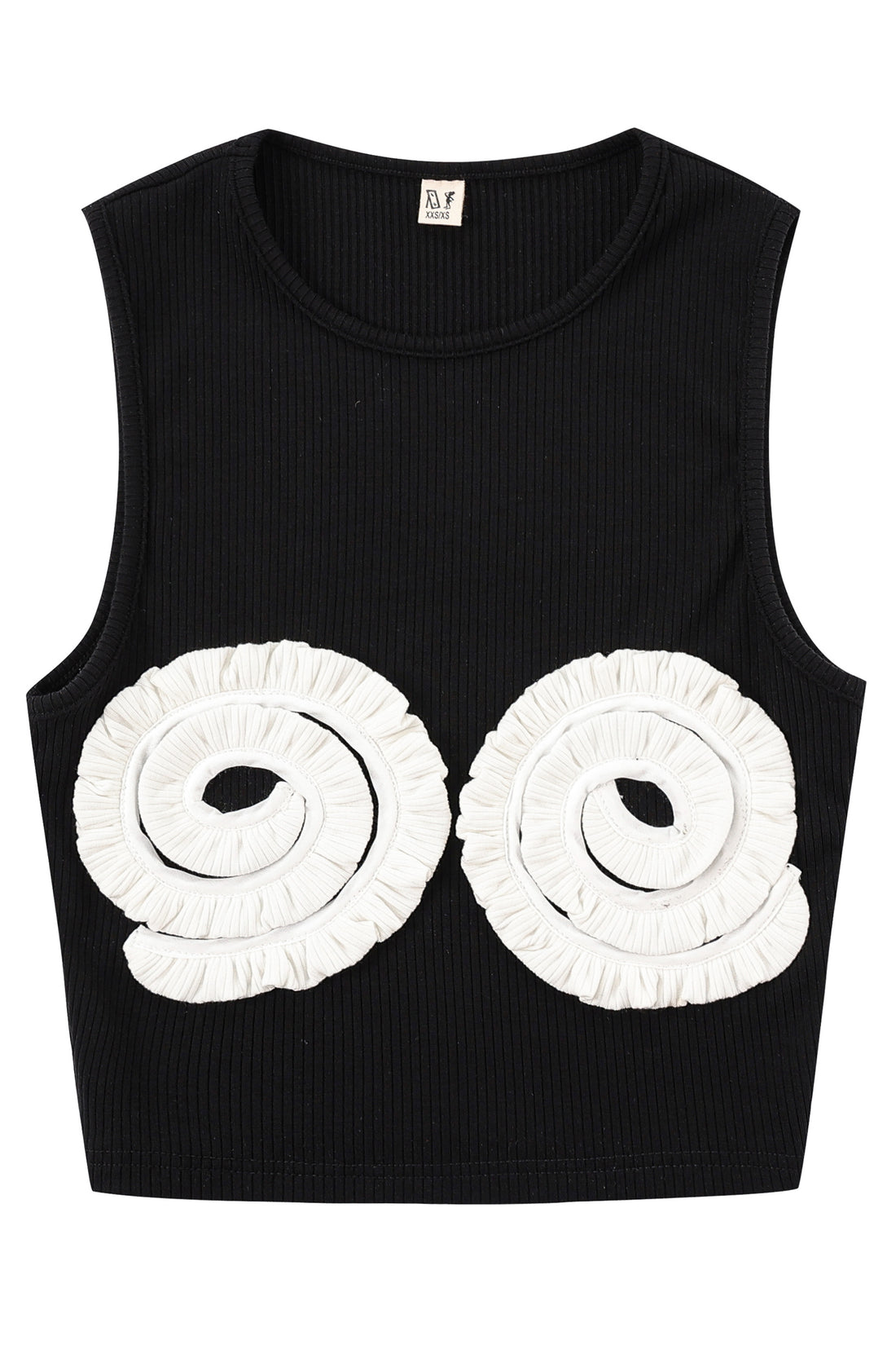 Hypno Boobs Tencel Rib Crop Tank