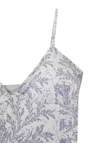 Triangle One Piece Swimsuit Vaginal Secretions