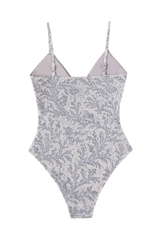Triangle One Piece Swimsuit Vaginal Secretions