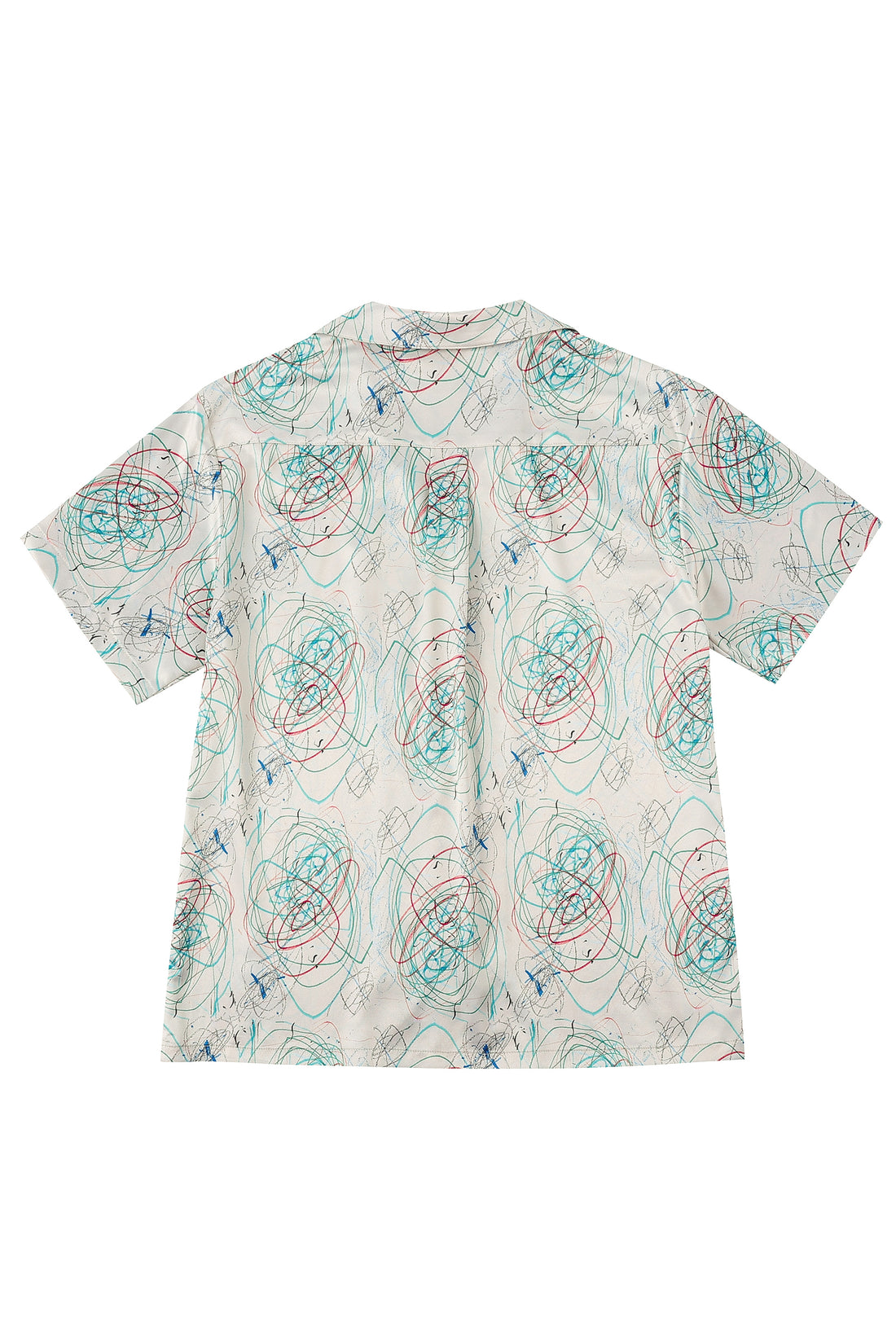 Unisex Skip's Scribbles Satin Shirt