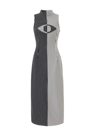 Hypno Stripe Maxi Dress