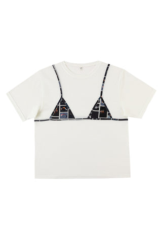 Unisex Bikini Bod Wool Blend Tee Cuter Fish