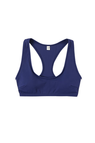 MISTAKE Scoop Yoga Bra Navy Sporty