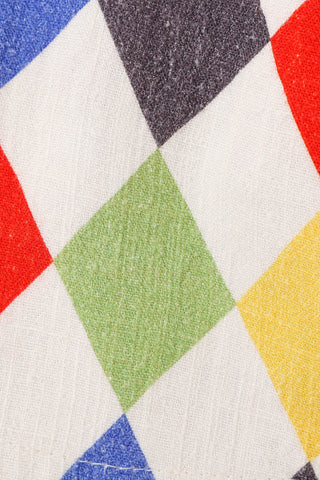 Primary Harlequin Adult Clown Hat