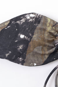 Forest Camo Loop Tie Yoga/Swim Bra