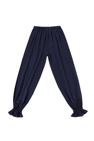 Long Bloomers Tencel Stripe Navy