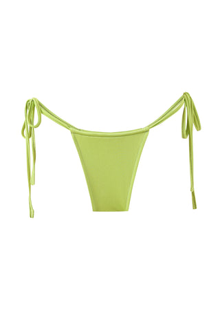 Skimpy String Bikini Bottoms Lime Green