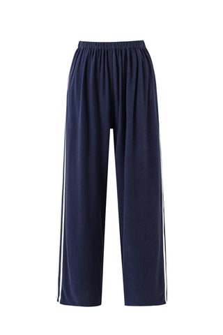 Lazy Pants Soft Linen Navy Sporty