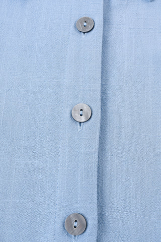 Soft Linen Sex Cult Maxi Dress Light Blue NEW VERSION