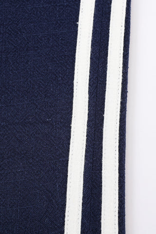 Lazy Pants Soft Linen Navy Sporty