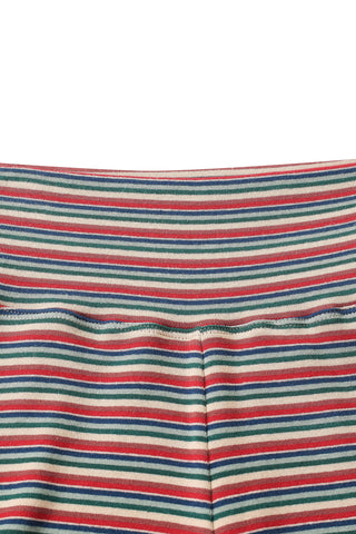 Red Stripe Short Shorts