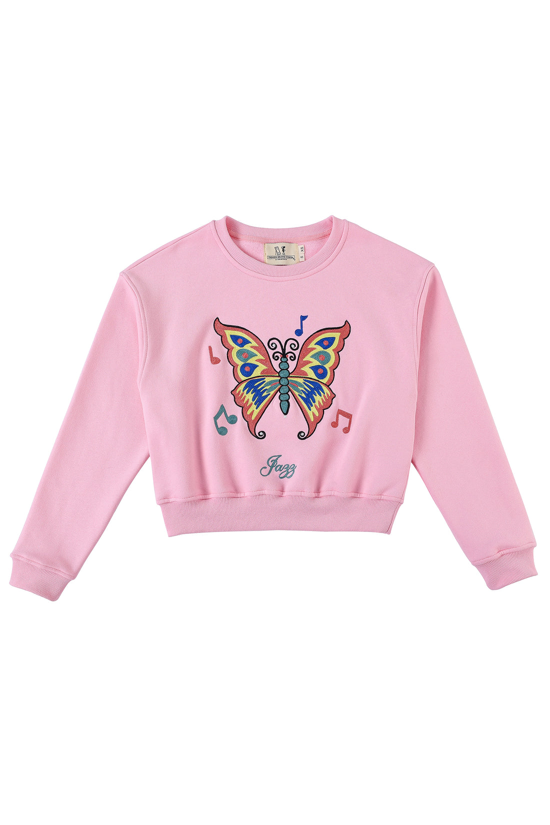 Jazz Butterfly Crewneck Sweatshirt