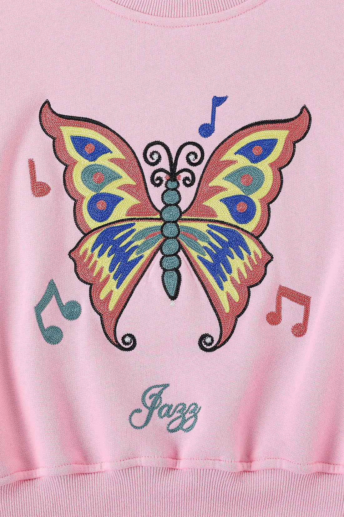 Jazz Butterfly Crewneck Sweatshirt