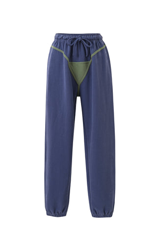 Bikini Bod Sweatpants Blue/Green NEW FABRIC
