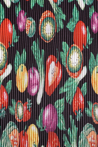 Vegetable Medley Accordion Skirt
