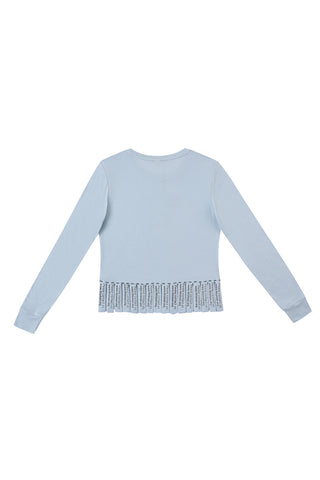 Ever Dream This Man? Long Sleeve Flyer Tee Baby Blue