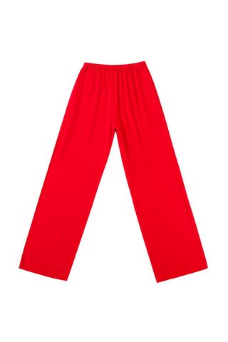 Lazy Pants Soft Linen Maraschino