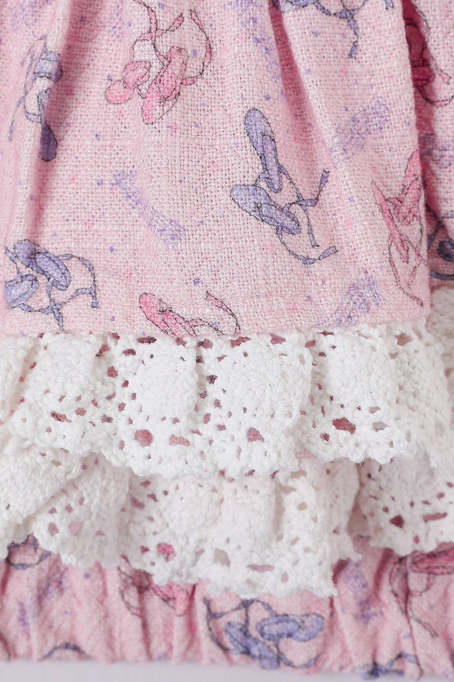 Ballet Linen Ruffle Top