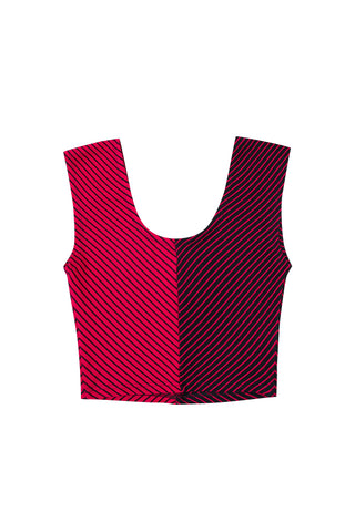 Blood Stripe Aerobics Cop Top