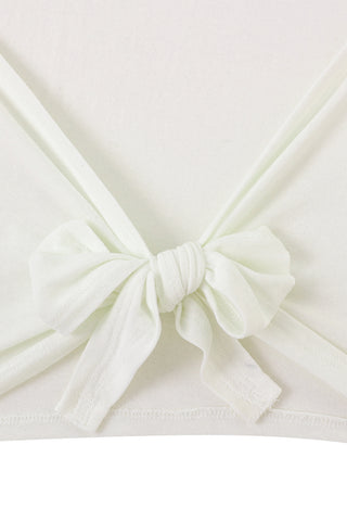 Wet T-Shirt Contest Tieback Halter White