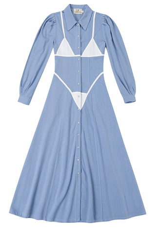 Bikini Bod FLDS Dress Thick Linen