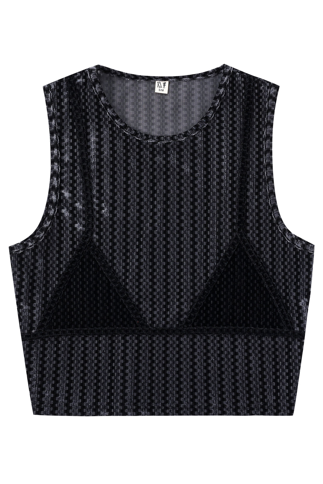 Bikini Bod Tank Gray/Black