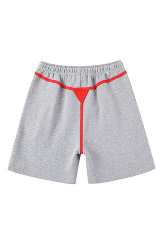 Bikini Bod Long Shorts Gray/Red