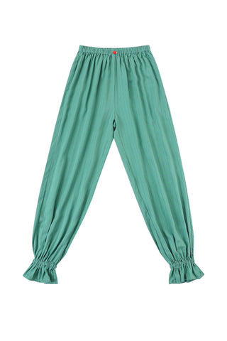 Long Bloomers Tencel Stripe Green
