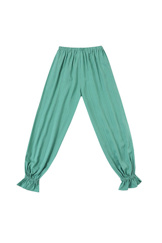 Long Bloomers Tencel Stripe Green