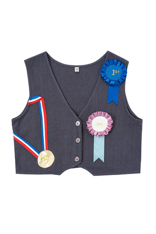 Winners Only Thick Linen Vest
