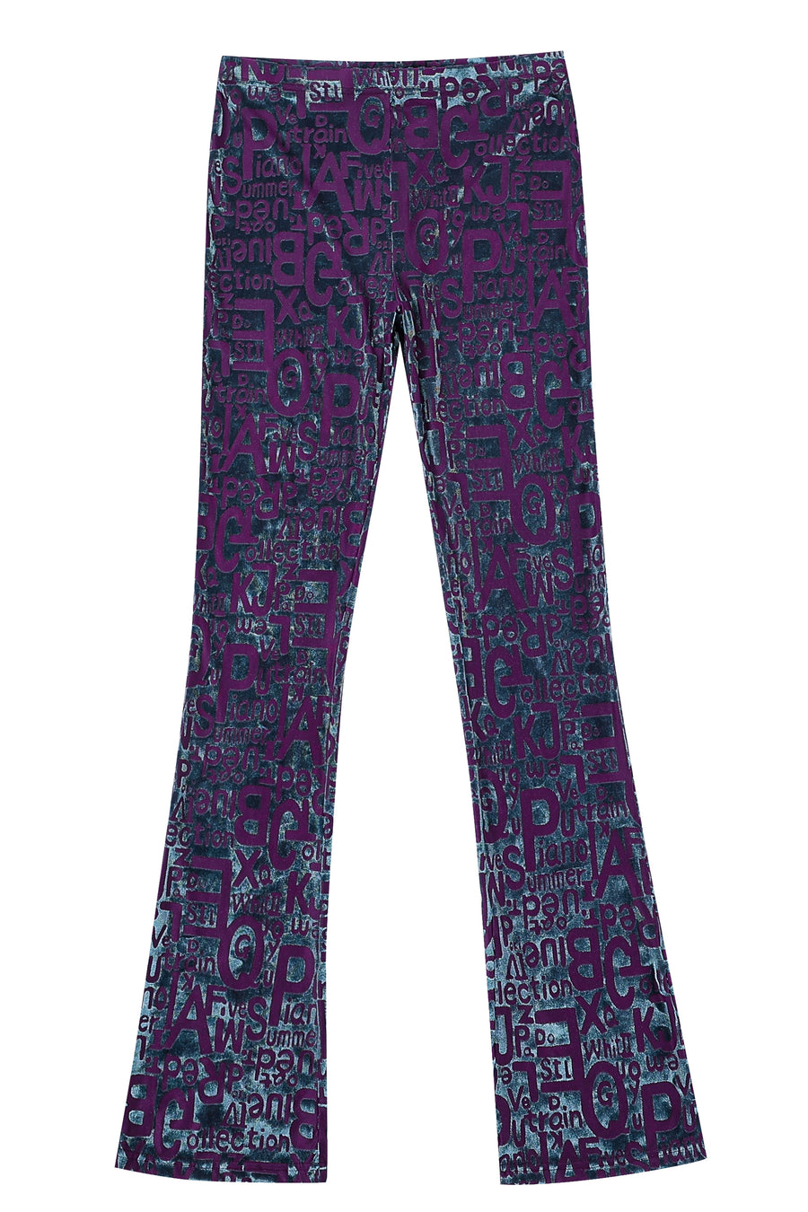 Purple Wordy Pants