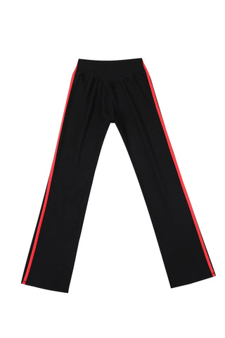 Sporty Yoga Pants Black/Red