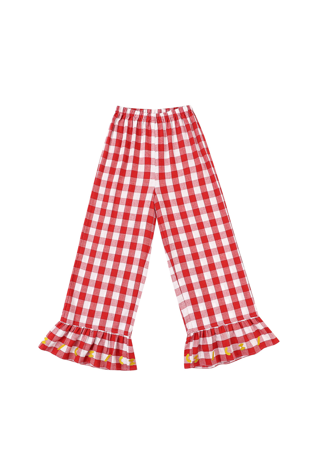 Ruffle Pantaloons Cotton Spaghetti Western – Fashion Brand Company