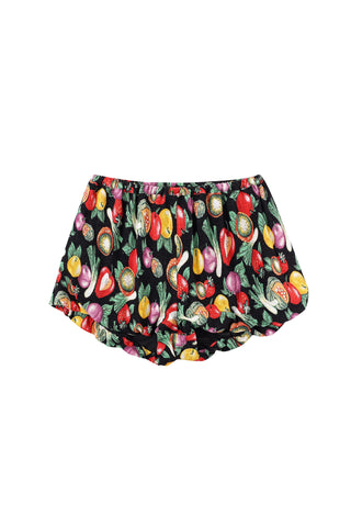 Low Rise Soft Linen Mini Bloomers Vegetable Medley