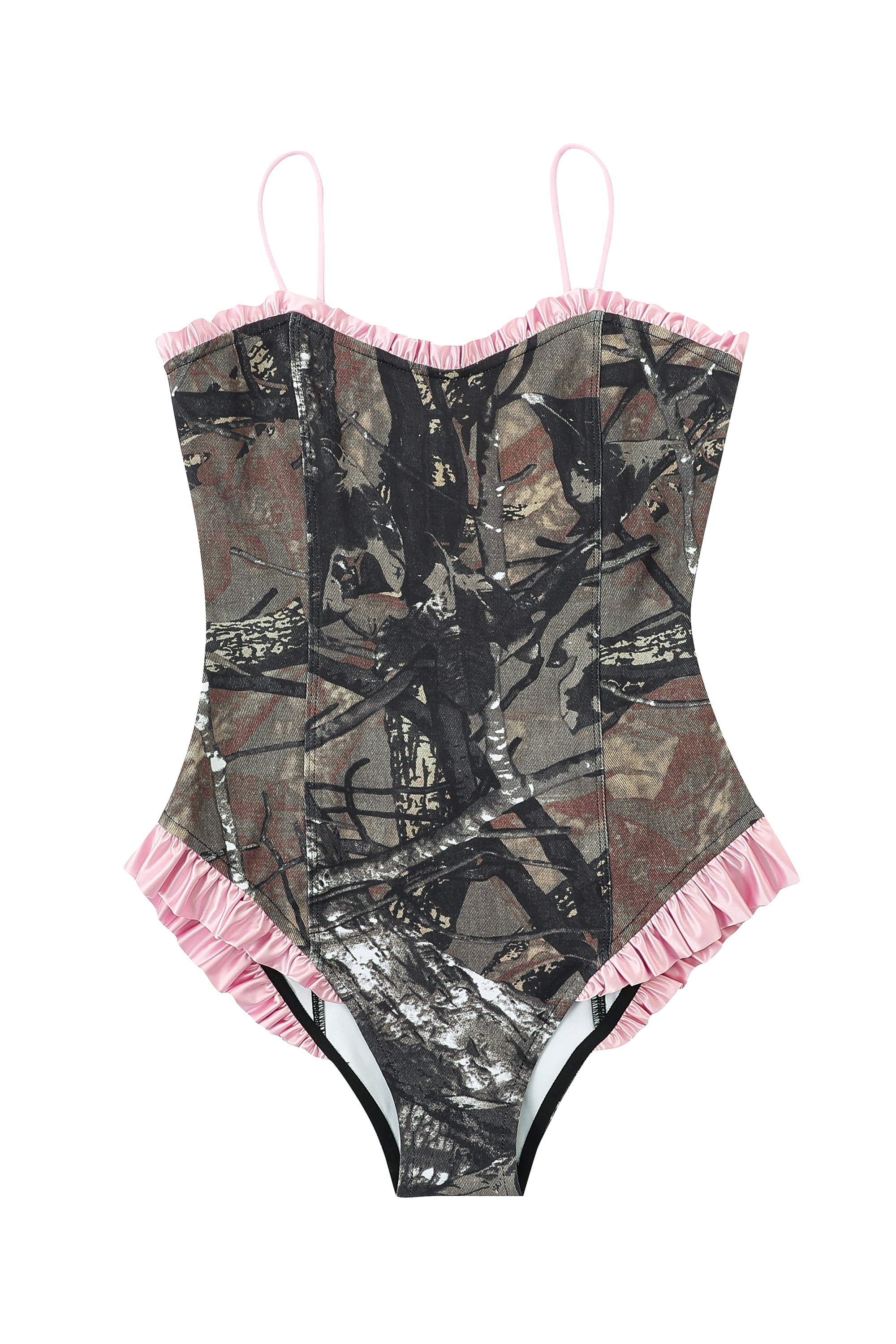 The Acrobat Forest Camo Swimsuit – Fashion Brand Company