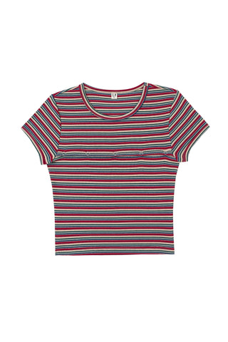Calvin Snap Tee Monsanto Stripe