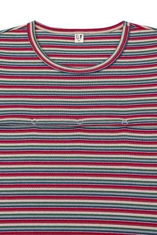 Calvin Snap Tee Monsanto Stripe